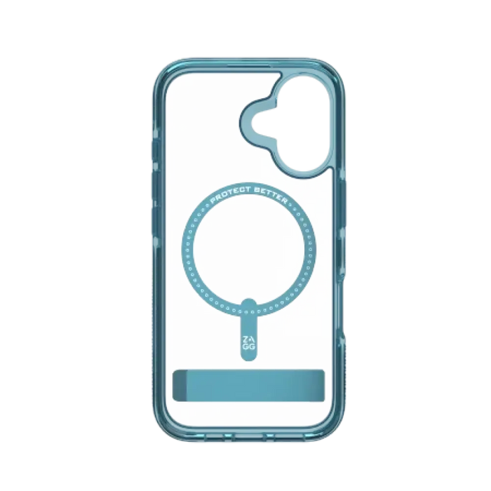 Калъф ZAGG Santa Cruz Snap MagSafe за iPhone 16 - син