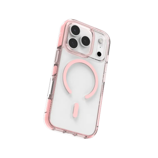 Калъф ZAGG Santa Cruz Snap MagSafe за iPhone 17 Pro - розов