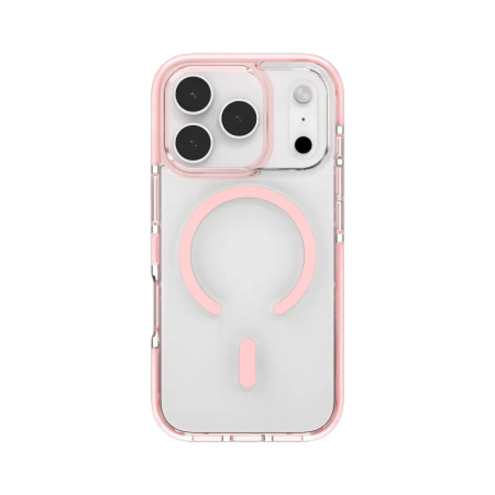 Калъф ZAGG Santa Cruz Snap MagSafe за iPhone 17 Pro - розов