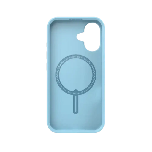 Калъф ZAGG SoHo Snap MagSafe за iPhone 16 - син