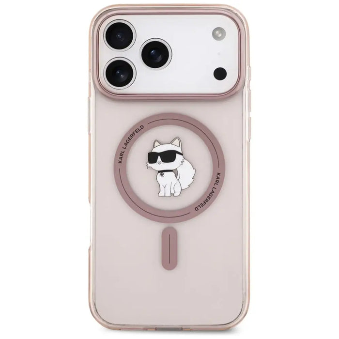 Калъф Karl Lagerfeld IML Choupette MagSafe за iPhone 17 Pro