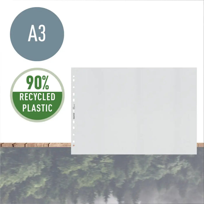 Калъфи Leitz Прозрачен A3 Рециклиран 25 броя