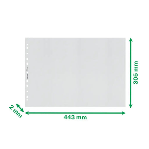 Калъфи Leitz Прозрачен A3 Рециклиран 25 броя