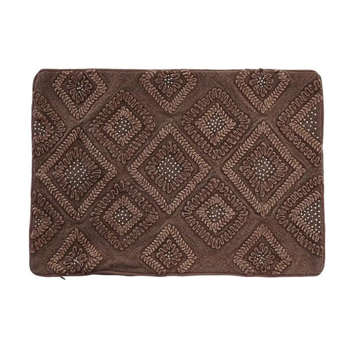 Калъфка за възглавница DKD Home Decor 60 x 1 x 40 cm Кафяв