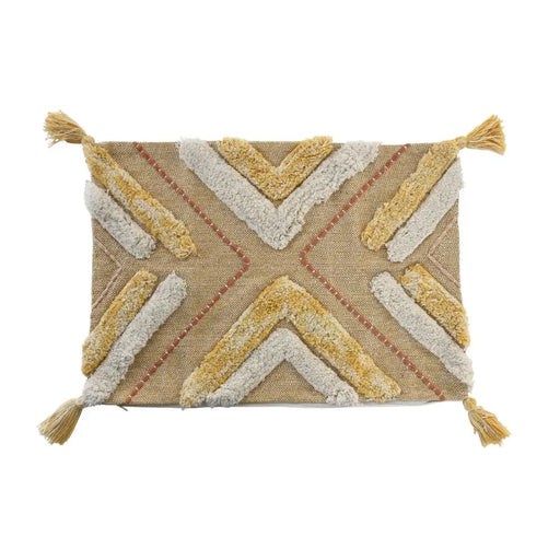 Калъфка за възглавница DKD Home Decor 60 x 1 x 40 cm Жълт