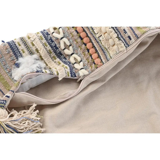 Калъфка за възглавница DKD Home Decor Многоцветен Ресни 50