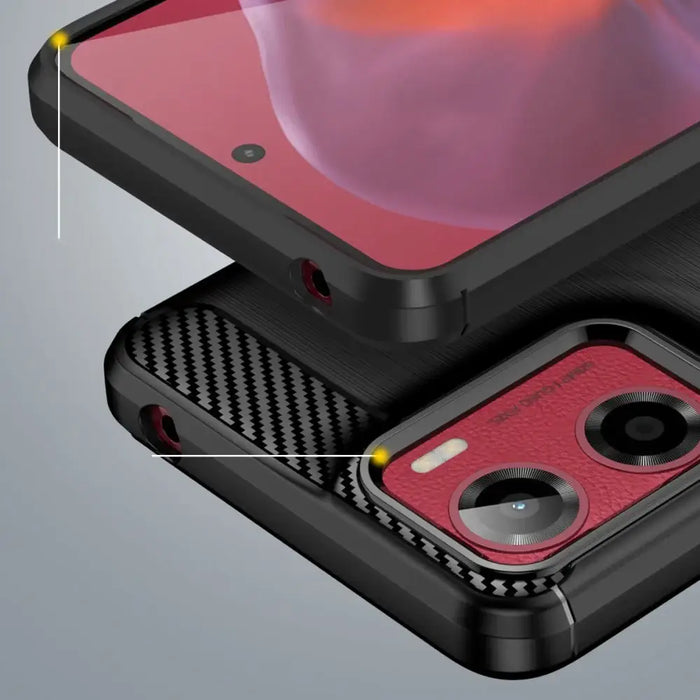 Калъф Tech-Protect TPUCarbon за Motorola Moto G05 / E15