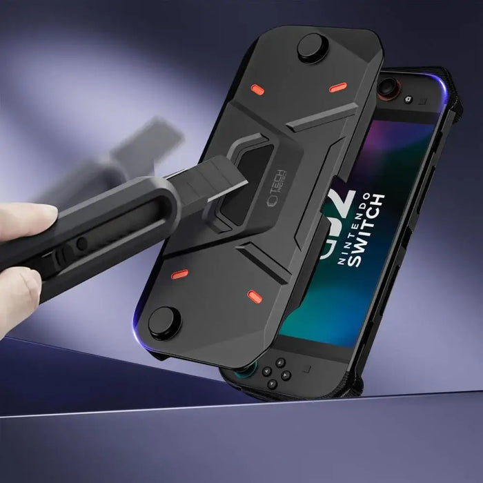 Калъф Tech-Protect Carbonox за Nintendo Switch 2 - черен