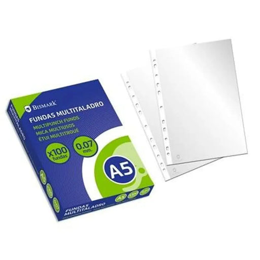 Калъфи Bismark Прозрачен A5 полипропилен 100 Части