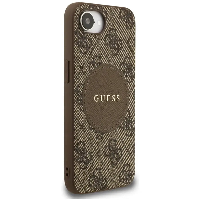 Калъф Guess 4G Circle Classic Logo MagSafe за iPhone 16e