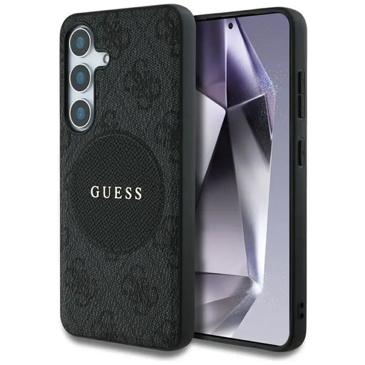 Калъф Guess 4G Round Patch Classic Logo MagSafe за Samsung