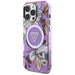 Калъф Guess Glitter Flowers Triangle Buttons MagSafe Case