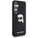 Калъф Karl Lagerfeld Leather Monogram Pin Logo Karl Head
