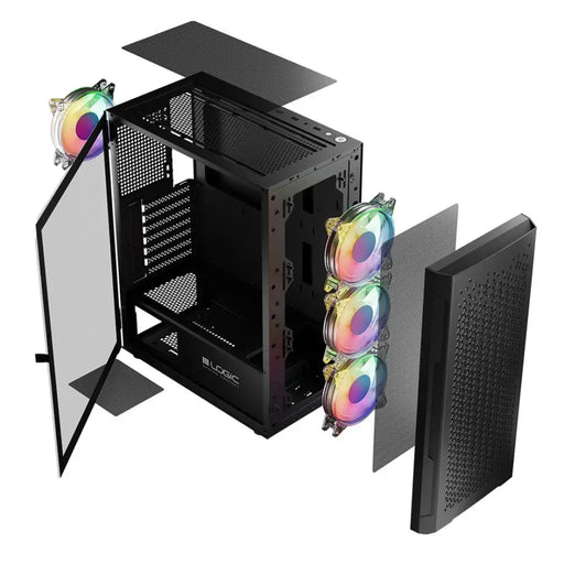 Калъф Logic ARAMIS ARGB MINIDI USB 3.0 Черен