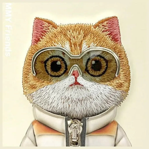 Калъф Nimmy Cool&Cute 2.0 Cat за iPhone 15 - бежов
