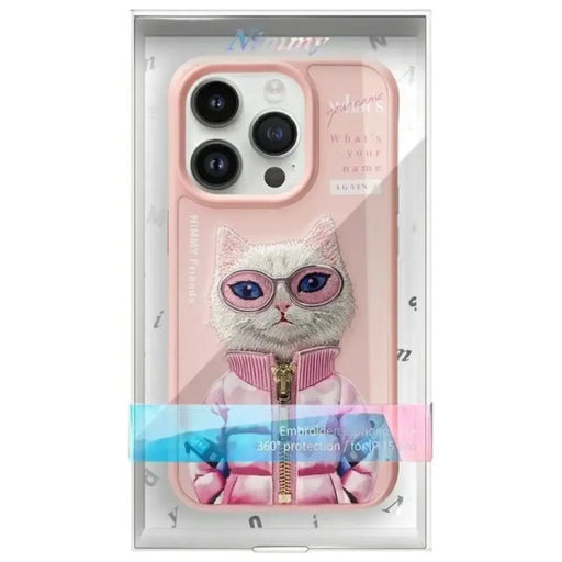 Калъф Nimmy Cool&Cute 2.0 за iPhone 15 Pro Max - розов