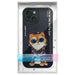 Калъф Nimmy Glasses Cool Cat за iPhone 15 - черен