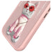Калъф Nimmy Glasses Cool Cat за iPhone 16 - розов