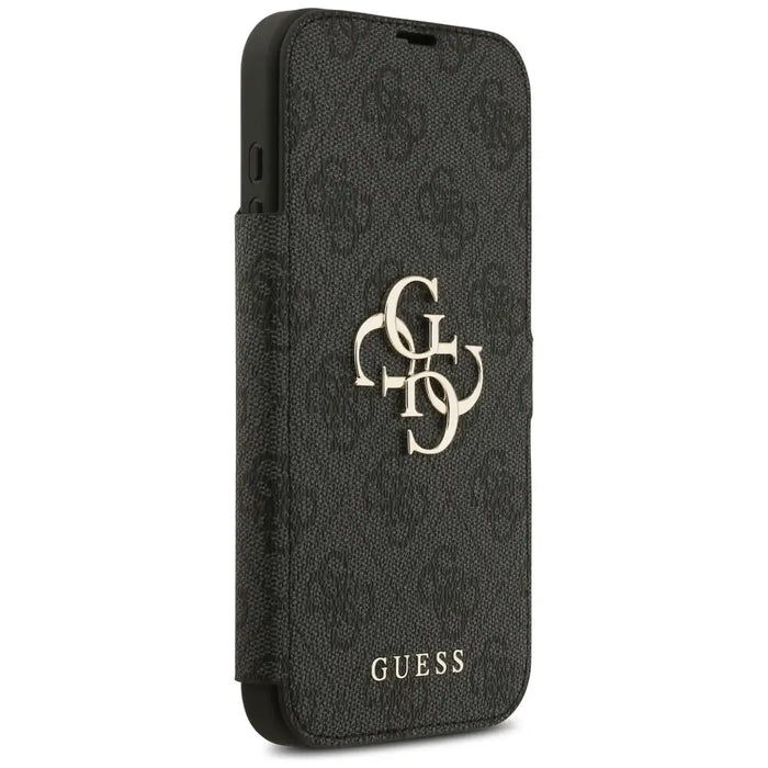 Калъф с метално лого Guess Book 4G за iPhone 17 Pro Max