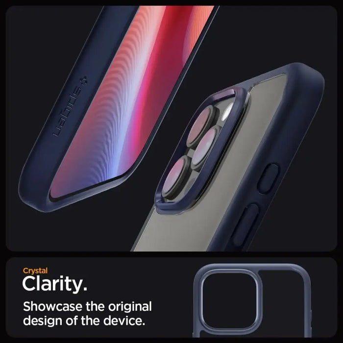 Калъф Spigen Ultra Hybrid iPhone 16 Pro - син