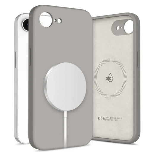 Калъф Tech-Protect Liquid Silicone MagSafe за iPhone 16e