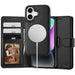 Калъф Tech-Protect Wallet MagSafe с портфейл за iPhone 16