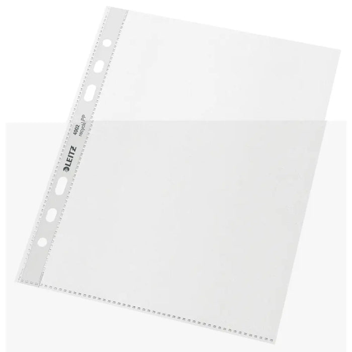 Калъфи Leitz Черен Прозрачен полипропилен Пластмаса