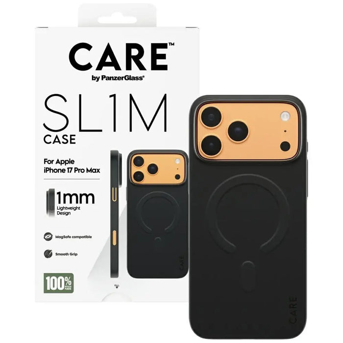 Калъф CARE by PanzerGlass SL1M MagSafe за iPhone 17 Pro Max