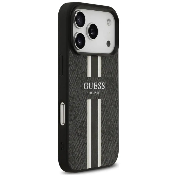 Калъф Guess 4G Printed Stripes MagSafe за iPhone 17 Pro