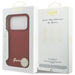Калъф Guess Silicone Script Metal Logo MagSafe за iPhone 17