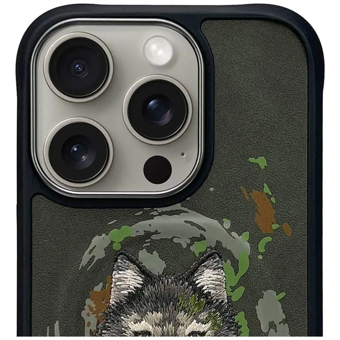 Калъф Nimmy Wilk MagSafe за iPhone 16 Pro Max - сив