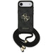Калъф Guess 4G с голямо лого и кабел през рамо за iPhone