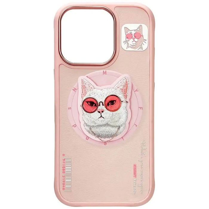 Калъф Nimmy Glasses Cool Cat MagSafe за iPhone 16 Pro Max