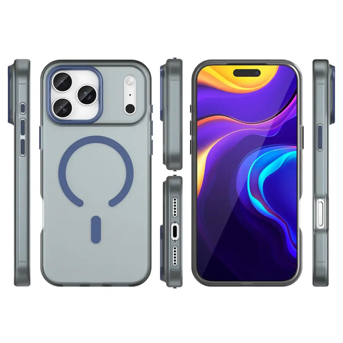 Калъф с магнитен абразив за iPhone 17 Pro съвместим
