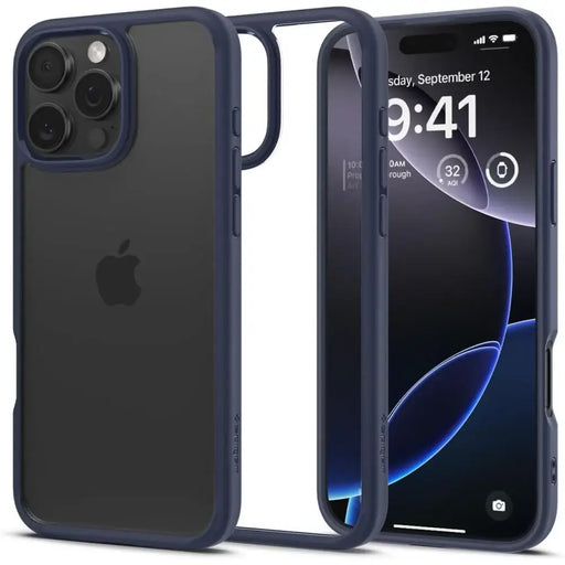Калъф Spigen Ultra Hybrid iPhone 16 Pro Max - син