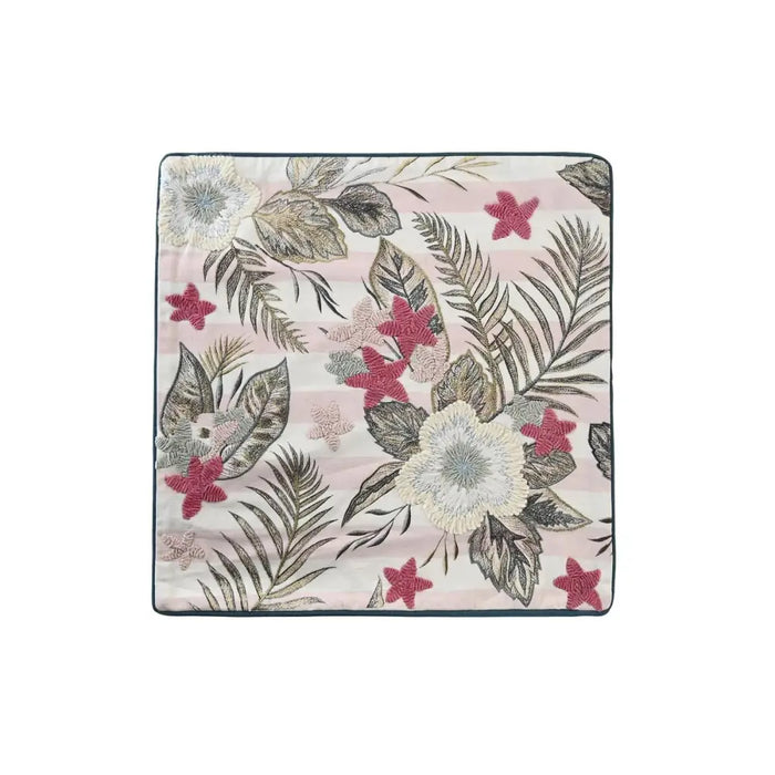 Калъфка за възглавница DKD Home Decor Розов Зелен