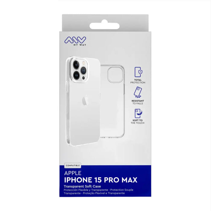 Калъф за мобилен телефон Myway iPhone 15 Pro Max