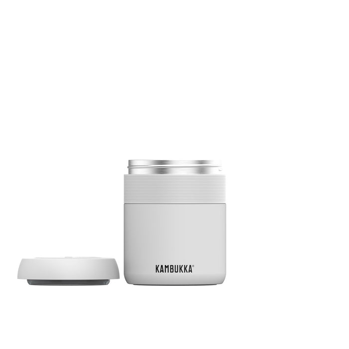 Термос за вечеря Kambukka Bora 600 ml Chalk White (11-06013)