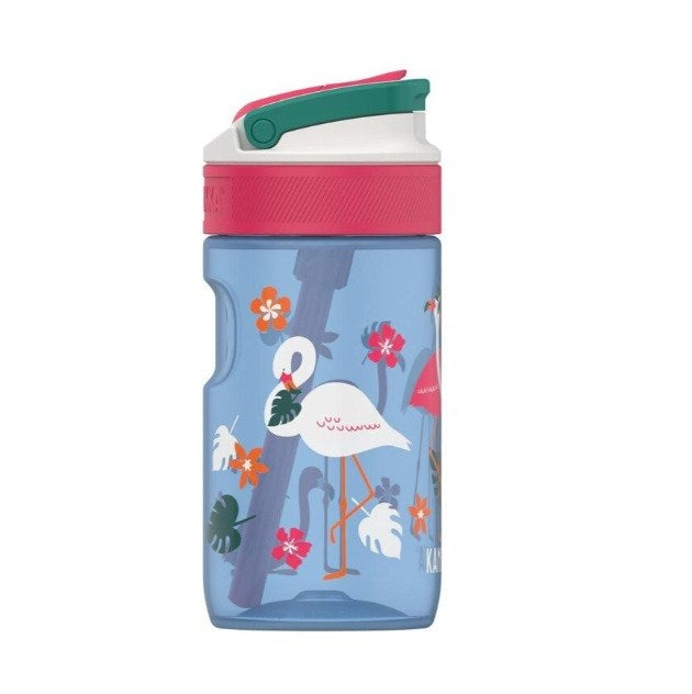 Бебешка бутилка за вода Kambukka Lagoon 400ml Blue Flamingo