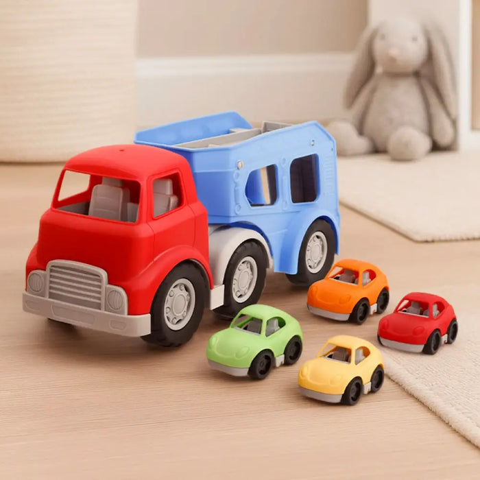 Камион Автомобилен Транспорт PlayGo 34 X 18 X 13 CM (2 броя)