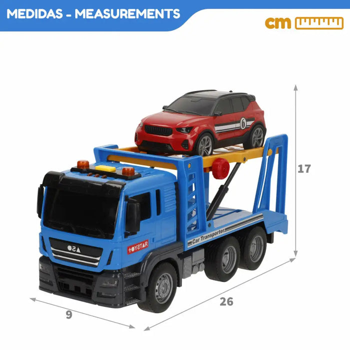 Камион Автомобилен Транспорт Speed & Go 26 x 13 x 9 cm (6