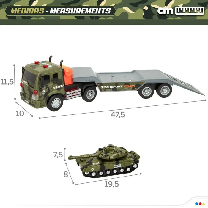 Камион Автомобилен Транспорт Speed & Go 47,5 x 11,5 x 10 cm