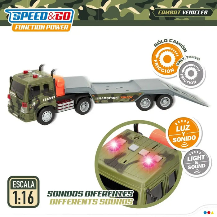 Камион Автомобилен Транспорт Speed & Go 47,5 x 11,5 x 10 cm