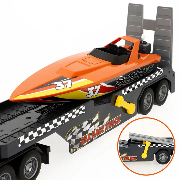 Камион Автомобилен Транспорт Speed & Go 53 X 15 X 10 CM (2