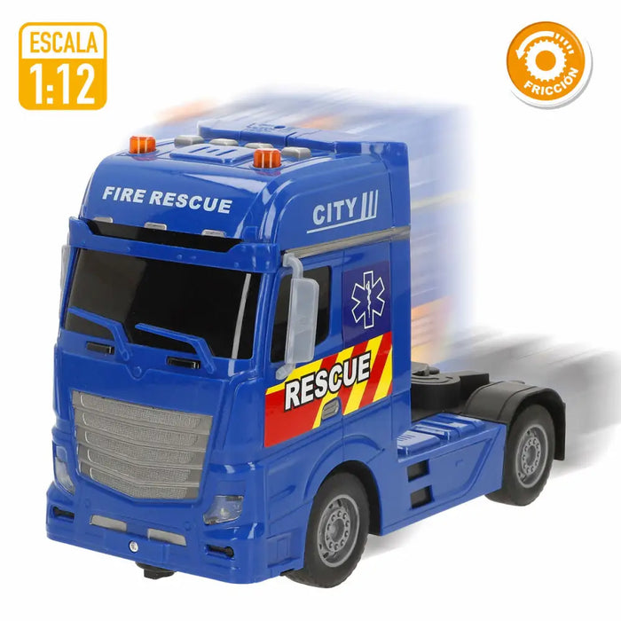 Камион Автомобилен Транспорт Speed & Go 55 x 17 x 12 cm (2
