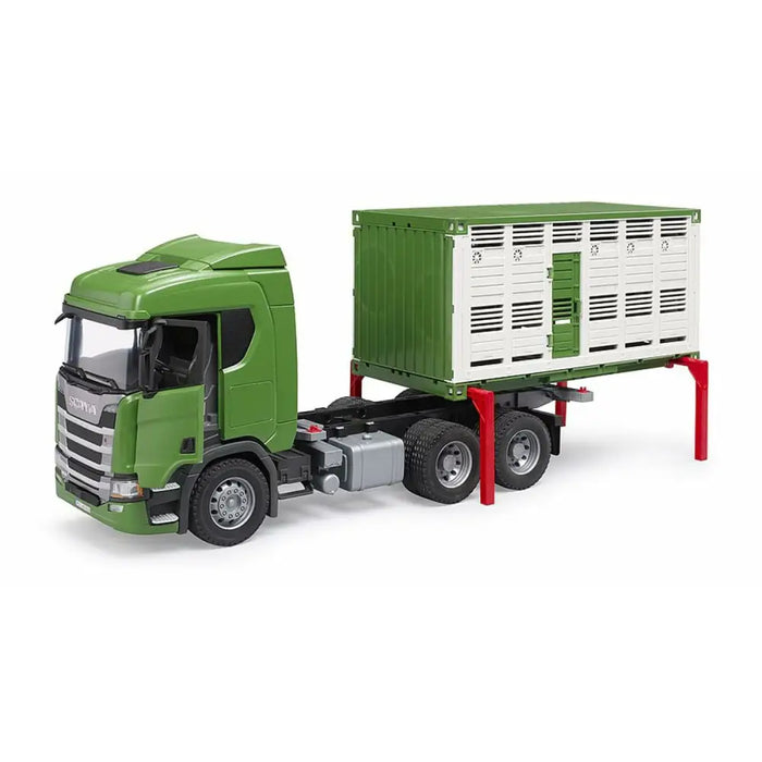 Камион Bruder Scania Super 560R Зелен 53 x 18 x 26 cm