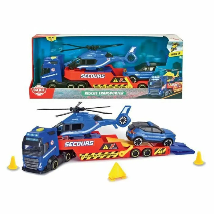 Камион Dickie Toys Rescue Transporter