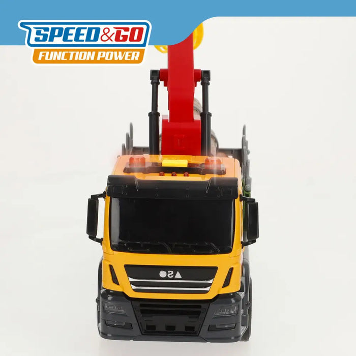 Камион с Кран Speed & Go 26 x 13 x 10 cm (6 броя)