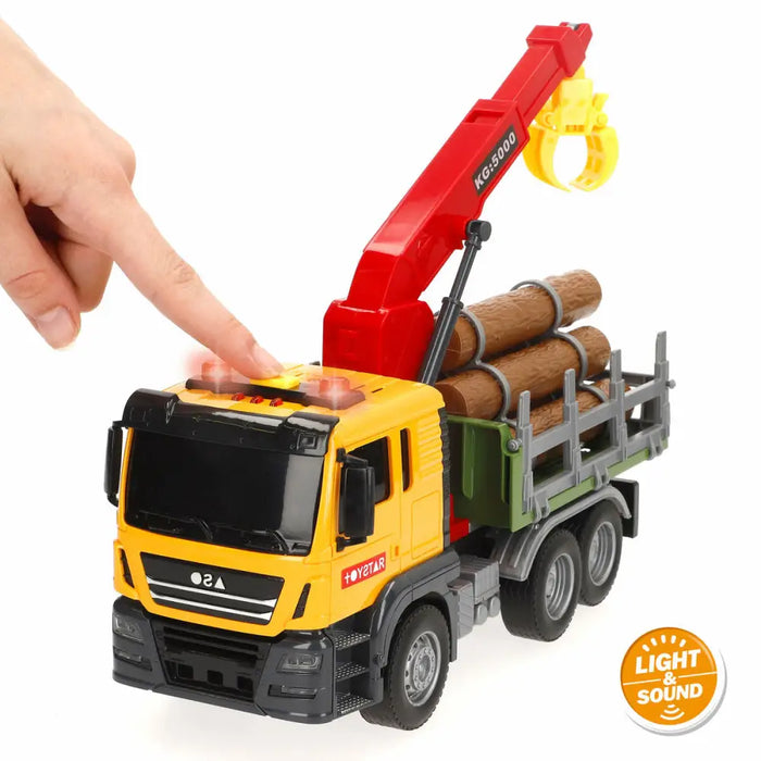 Камион с Кран Speed & Go 26 x 13 x 10 cm (6 броя)