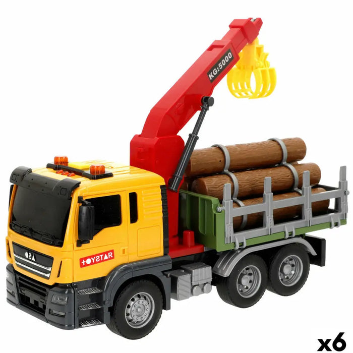 Камион с Кран Speed & Go 26 x 13 x 10 cm (6 броя)